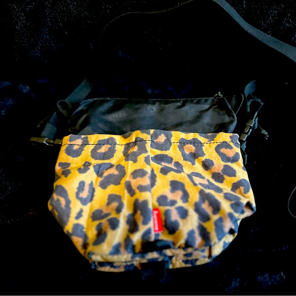 Supreme Cross Body Leopard Print Bag